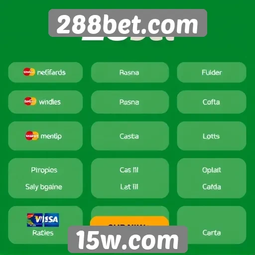 Comparação de opções de pagamento na 288bet.com
